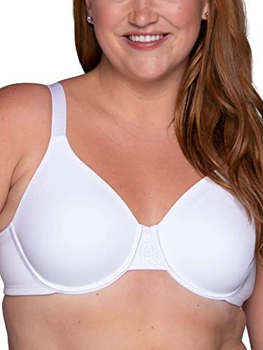 Vanity Fair Women’s Beauty Back Smoothing Minimizer Bra, Minimizes Bust Line up to 1.5″, Non Padded Cups up to H